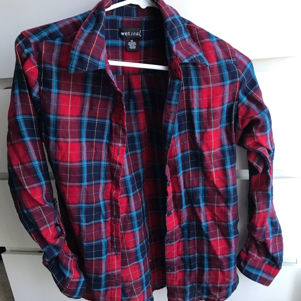 Wet Seal Plaid Flannel
